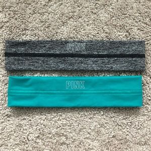 PINK headbands (set of 2)